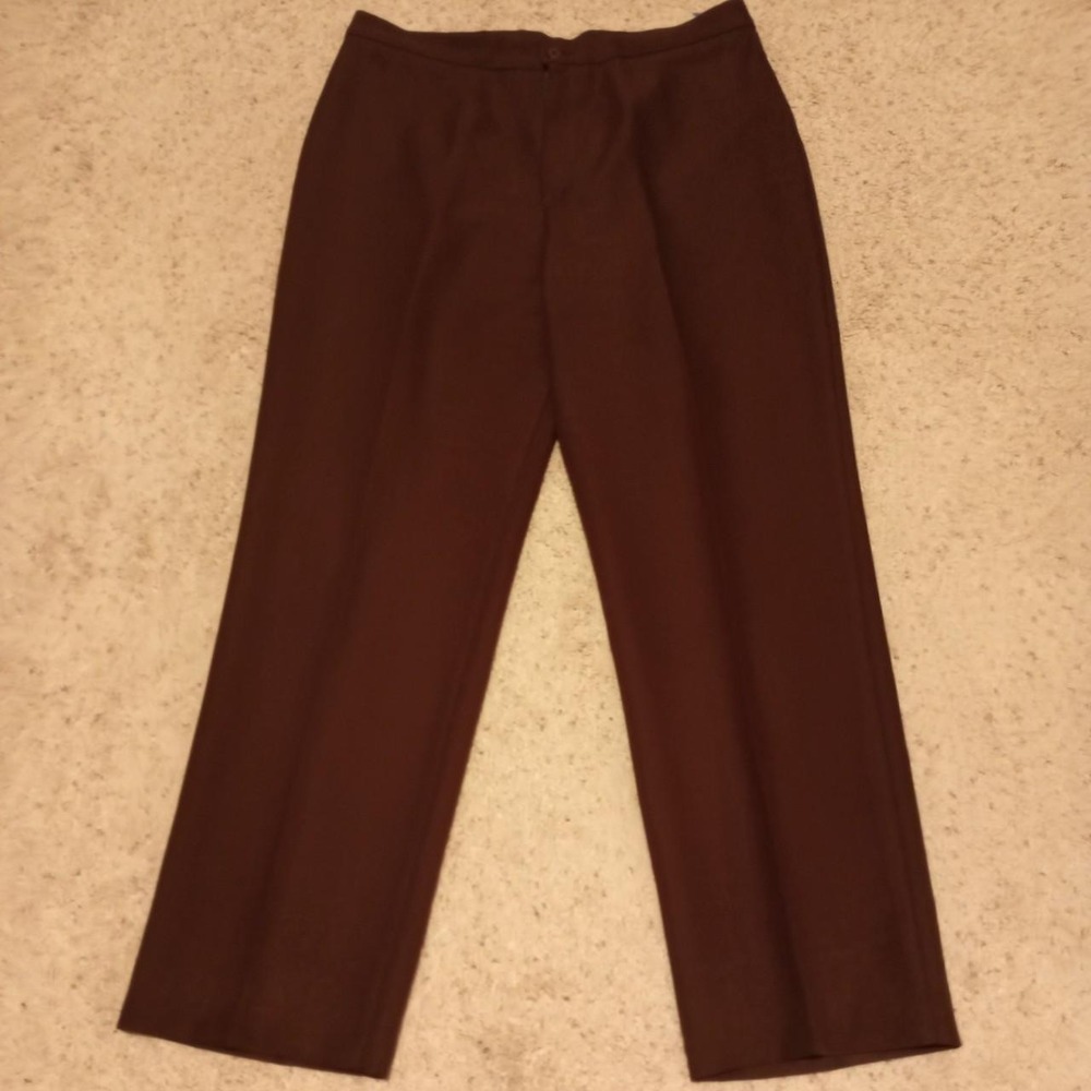 VINTAGE MADE IN USA BROWN JCPENNEY DRESS PANTS